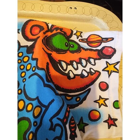 Liquid Blue Light Fantasy Mars AOP Joey Mars Graphic T Shirt Mens Small Cotton - Picture 13 of 13